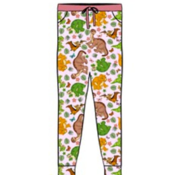 NWT - The Land Before Time - Bamboo - Women's Jogger Pants - Large - Picture 1 of 4